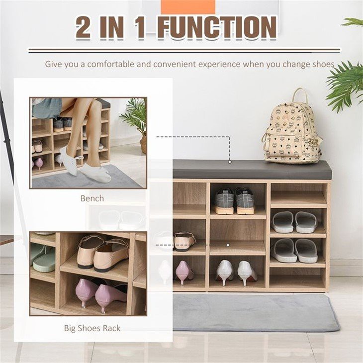 Large Storage Shoe Rack Cabinet