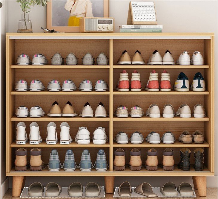 Sliding Door Modern Shoe Rack